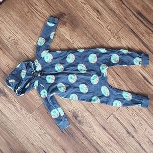 Whistle & Flute Hooded Zip Sweatsuit 1-2 years EUC